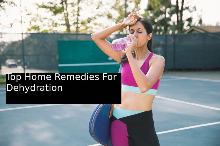 Top Home Remedies For Dehydration